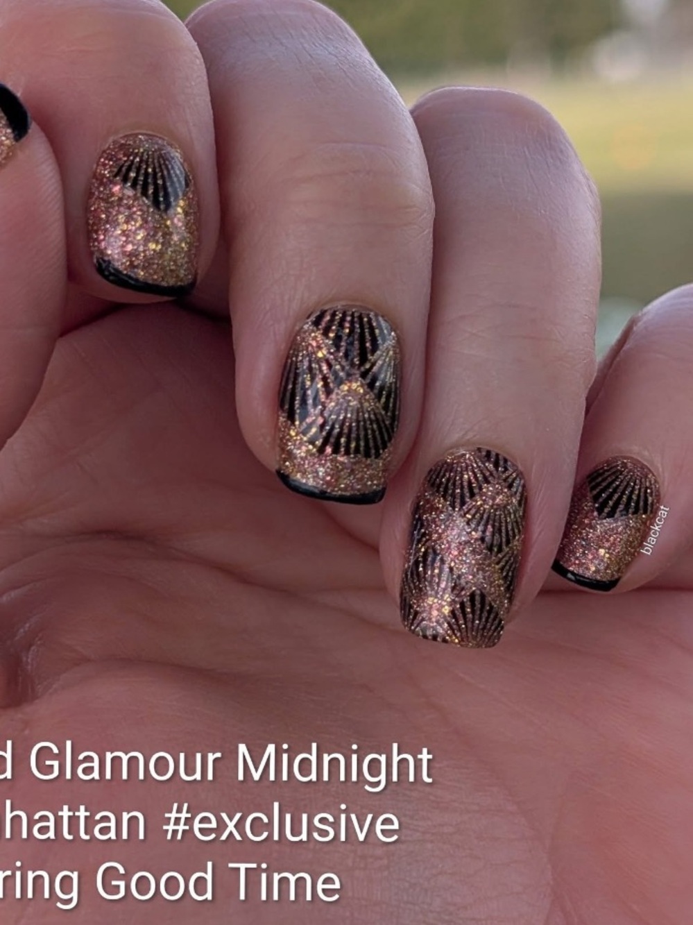 *Exclusive* Color Street: Glitz and Glamour | Rose Gold Champagne Glitter Party